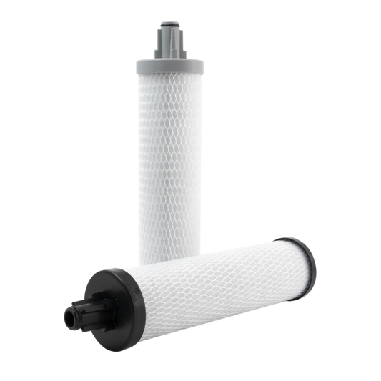 Under Counter Water Filter Replacement Blocks For Chlorine And Lead